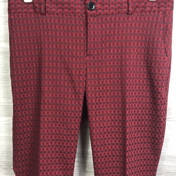 Banana Republic Ponte Ankle Pant Diamond Check - Picture 3 of 9